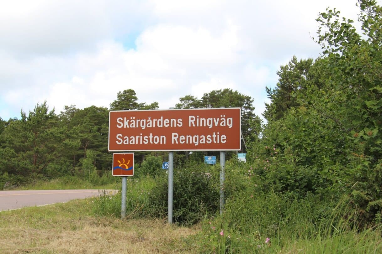 saariston rengastie pituus