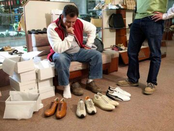 jalan pituus kengän koko