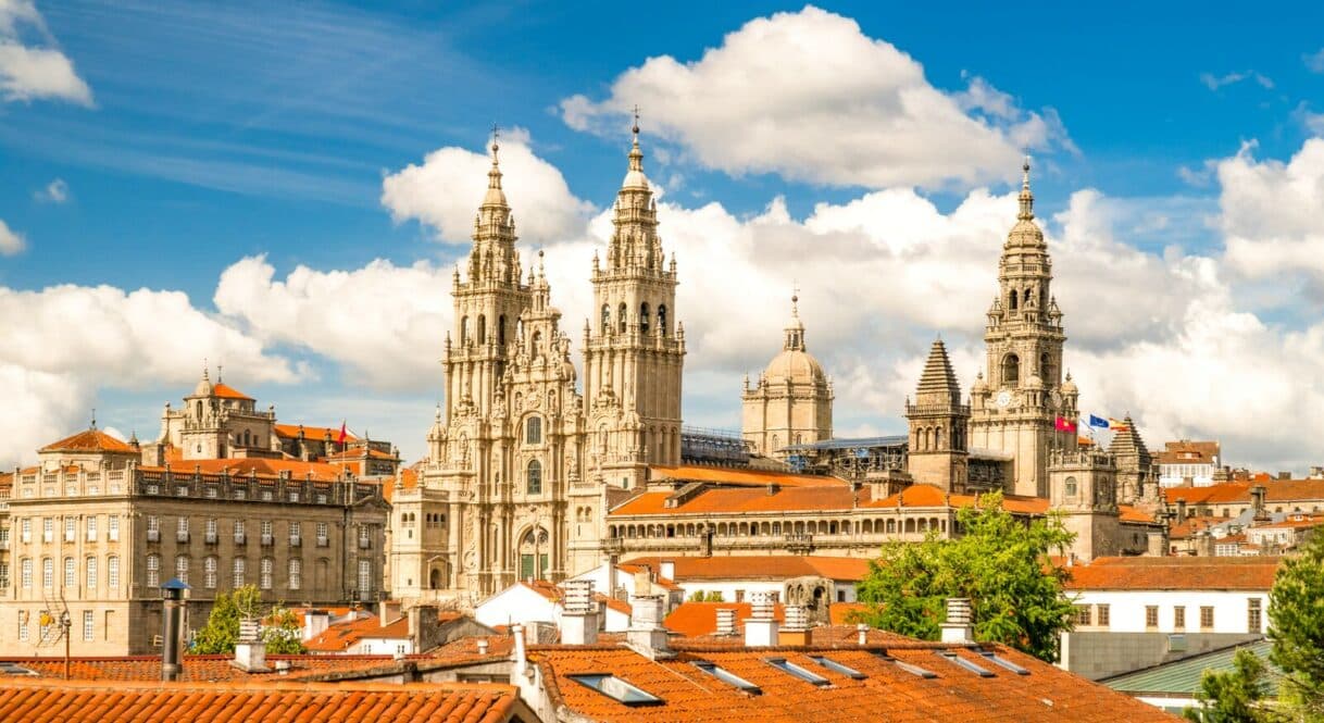 Santiago de Compostela vaellus pituus