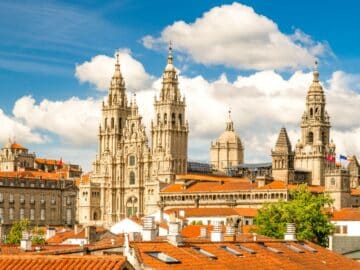 Santiago de Compostela vaellus pituus