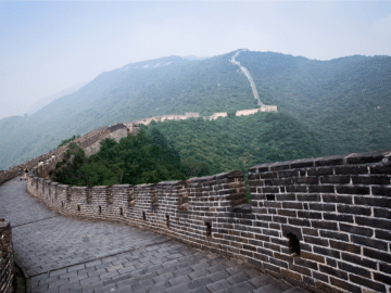 Kuinka pitkä on Kiinan muuri