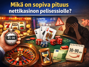 Mikä on sopiva pituus pelisessiolle